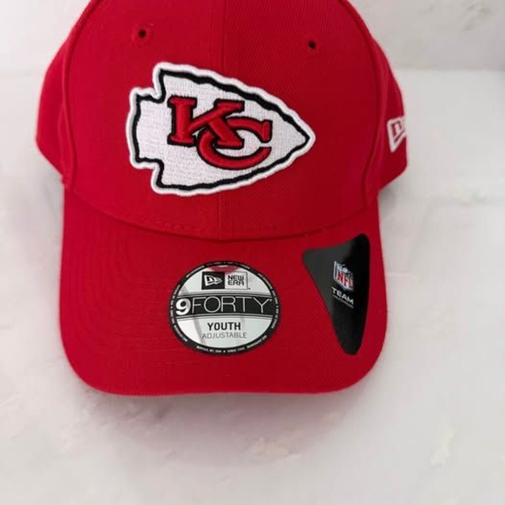 NWT New Era 9FORTY Kansas City Chiefs Youth Adjustable Hat